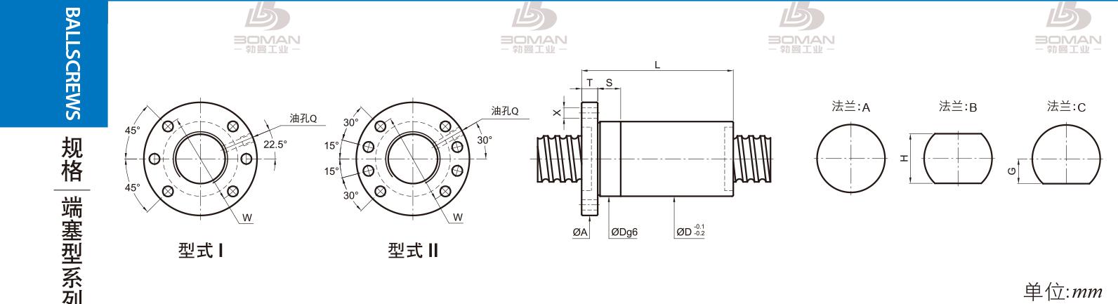 PMI FSDC4508-4 机械加工丝杆pmi