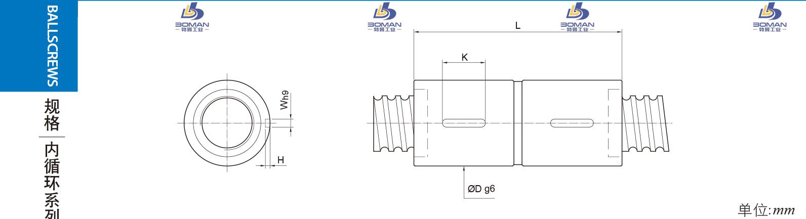 PMI RDIC2005-3 pmi丝杆传动